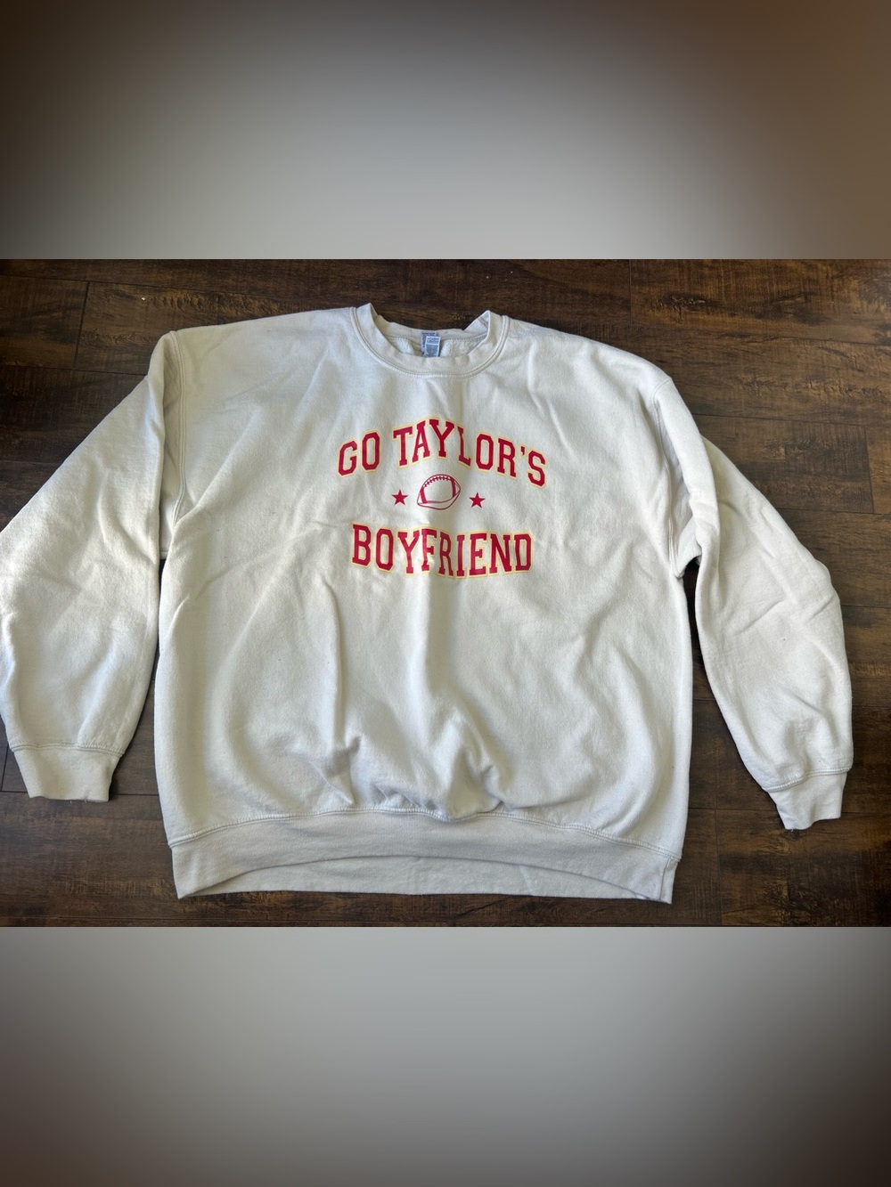 Cream Crewneck Sweatshirt